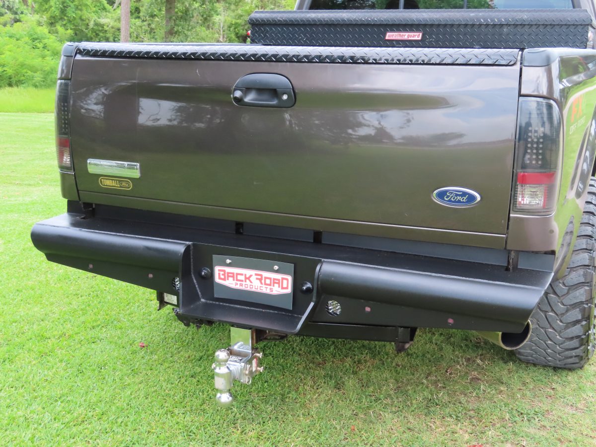 HEAVY DUTY REAR BUMPER Back Road Products